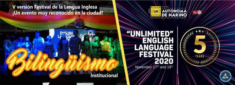 “UNLIMITED” ENGLISH LANGUAGE FESTIVAL 2020