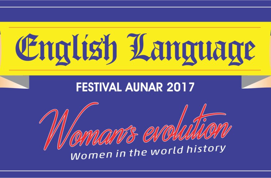 ENGLISH LANGUAGE FESTIVAL AUNAR 2017