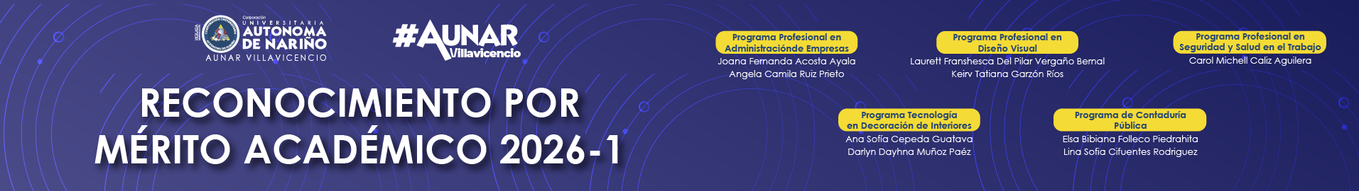 BANNER MERITO ACADÉMICO